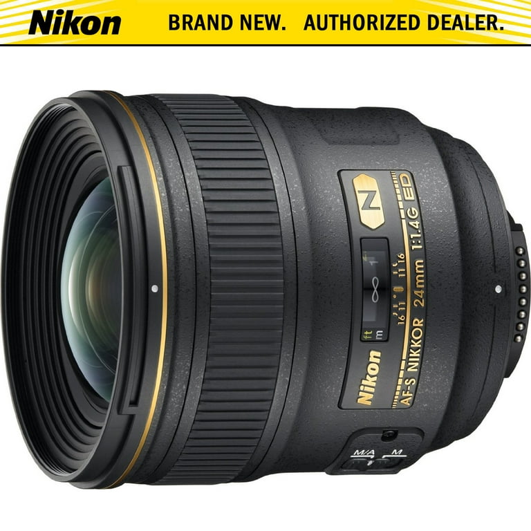 Nikon 24mm f/1.4 G AF-S Nikkor Lens, FX Format, Versatile