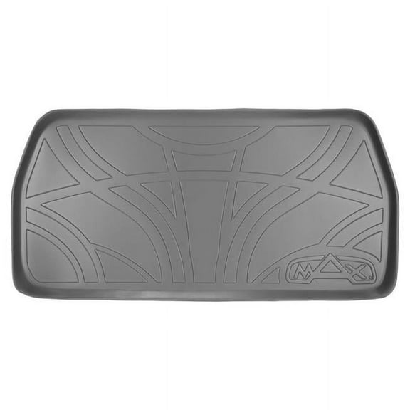 SMARTLINER All Weather Custom Fit Cargo Trunk Liner Floor Mat Behind 3rd Row Seat Grey Compatible With 2011-2017 Honda Odyssey