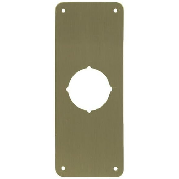 Don-Jo Manufacturing RP 13515 -630 3.5 x 15 in. Stainless Steel Scar Plate with 2.12 in. Hole