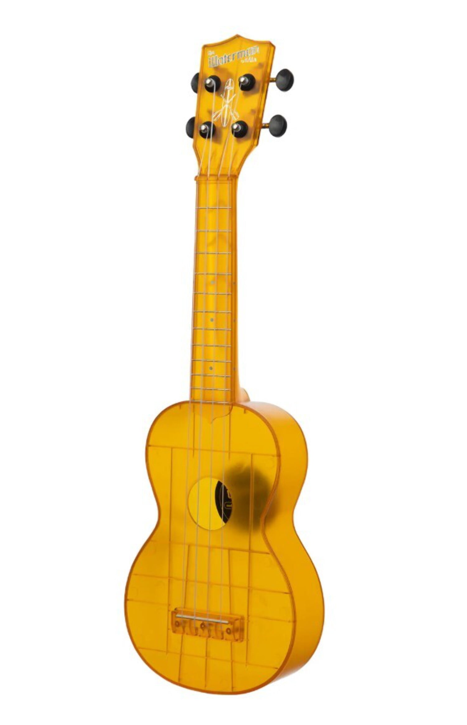 Kala KA-WMT Soprano Waterman Ukulele Transparent Amber Yellow