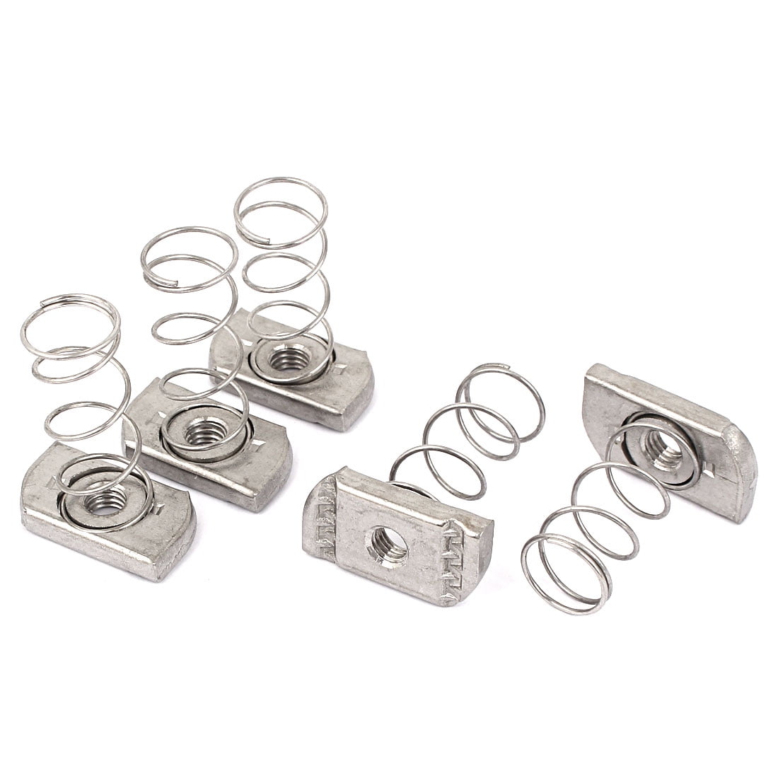 uxcell M16 304 Stainless Steel Locking Washer Silver Tone 5pcs 
