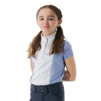Equinavia Charlotte Kids Equestrian Short Sleeved Show Shirt with Cooling Mesh