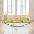 thumbnail image 7 of Teeter Totter Seesaw for Kids, 3-Person Heavy Duty Metal Rocking Seesaw for Toddlers Boys Girls Age 3-8, Indoor Outdoor Rocker Toy with Easy-Grip Handles, 7 of 7