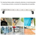 thumbnail image 4 of Pressure Washer Water Broom, 2 Wheels 1/4 Quick Connector Undercarriage Cleaner  for Cleaning, 4 of 7