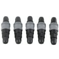 thumbnail image 2 of 5 Juegos de Conector Rápido Neumático Autoblocante Tipo C Enchufe Acoplador de Acero de Alta Dureza para Manguera de Compresor de Aire ANGGREK Otros, 2 of 8