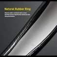 thumbnail image 3 of Universal Car Steering Wheel Cover, Carbon Fiber Leather, 3D Anti-Slip Stylish Car Accessory, 3 of 5