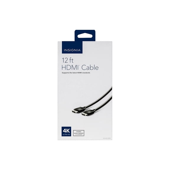 insigniatm - 12 hdmi cable - black