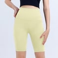 thumbnail image 6 of cfhntfmh Biker Shorts for Women Stretchy High Waisted Workout Athletic Yoga Long Shorts Soft Leggings for Women, 6 of 6
