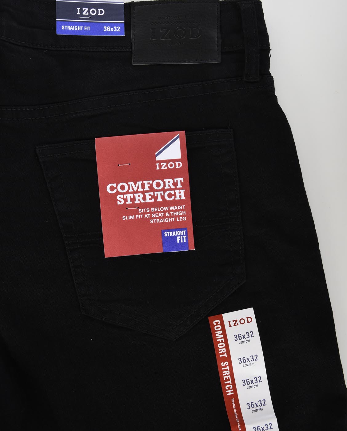 Izod comfort stretch straight fit jeans Clearance
