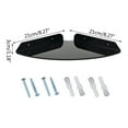 thumbnail image 6 of Corner Wall Shelf Set Simple Design Acrylic Made Living Room Bathroom Home Decor Wall Storage Shelves for Bathroom, 6 of 8