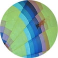 thumbnail image 1 of Ahgly Company Machine Washable Indoor Round Transitional Green Area Rugs, 3' Round, 1 of 7