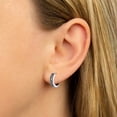 thumbnail image 2 of Pendientes de aro Silvora Fashion Viking Rune 10mm 925 plata esterlina, 2 of 8