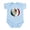 Sky Blue, variant on CafePress - Futbol Mexicano Infant Bodysuit - Baby Light Bodysuit, Size Newborn - 24 Months