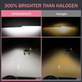 thumbnail image 5 of LED Headlight Fog Light Bulbs Kit White for 2001 2002 2003 Toyota Sienna, 5 of 14