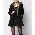thumbnail image 2 of Women's trench coat with removable faux fur lining, 2 of 8