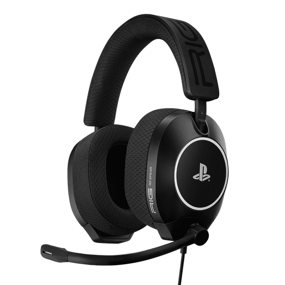 RIG R5 SPEAR PRO HS Black | Competitive Wired Gaming Headset with Graohene Drivers - PlayStation