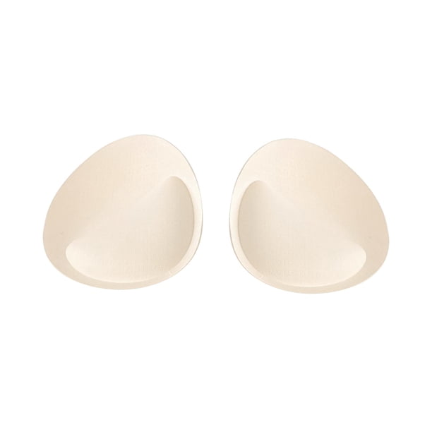 Almohadillas para sujetador Insertos Inserto de sujetador Algodón versátil Push up Insertos de acolchado cómodos 6cm