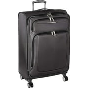 Samsonite Solyte DLX Softside Expandable Luggage with Spinner Wheels, Mineral Grey, Checked-Medium 25-Inch