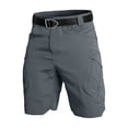 thumbnail image 2 of Fabrcox M-6XL Shorts Men Cargo Big and Tall Men’s Athletic Shorts Outdoor Camping Going Out Mens Bermuda Shorts with Zipper Pockets No Belt Gray 5XL, 2 of 5