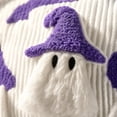 thumbnail image 4 of Halloween Pumpkin Pillow Cover, 3D Ghost Throw Pillow Case, Decorative Cushion Cover for Sofa Bed, Home Party Festival Atmosphere Decoration, Insert Not Included, 4 of 5