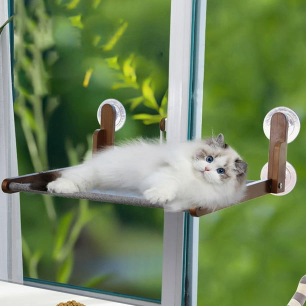 Cat Hammock for Window Sunny Seat Cat Window Perch for Indoor Cats