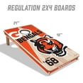 thumbnail image 3 of YouTheFan NFL Cincinnati Bengals 2' x 4' Cornhole Game, 3 of 6