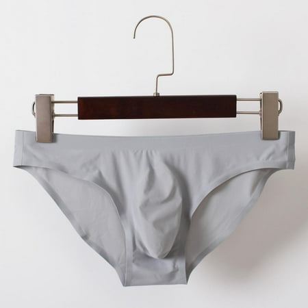 

Men s Underwear Modal Microfiber Briefs No Fly Covered Waistband Silky Touch Underpants