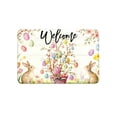 thumbnail image 2 of Yhmxh Easter Welcome Doormat 24x16 Inch Rabbit Door Mat for Indoor Outdoor Entrance Non-Slip Washable Floor Mats Spring Easter Home Decor Rugs Easter Egg Door Mat Spring Party Decor, 2 of 6