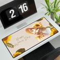 thumbnail image 3 of Happy Women's Day Sphynx Sunflower Vintage Proud Mom Desk Mat Full Keyboard Mouse Pad Cat Lover Kitten Owner Gifts Idea Large Mousepad - 02030, 3 of 5