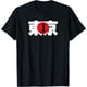 thumbnail image 1 of Tokyo - Camiseta japonesa de palabras y bandera de carácter Kanji, 1 of 2