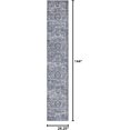 thumbnail image 2 of Rugs.com Oregon Collection Rug – 12 Ft Runner Blue Low-Pile Rug Perfect for Hallways, Entryways, 2 of 5