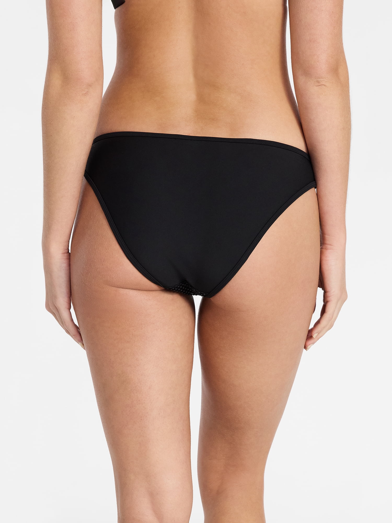 No Boundaries Faux Rhinestone Bikini Bottoms, Women’s XXS-XXL