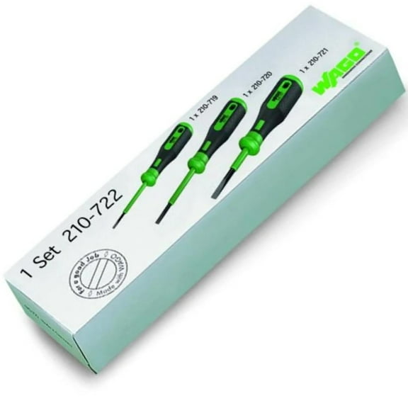 Wago 210722 - Wago 3 Piece Set Operating Tool Kit (210-722)