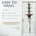 thumbnail image 4 of Cowboy Metal Horse Hat Rack Wall Mounted Organizer Storage Hat Hanger Decoration, 4 of 6