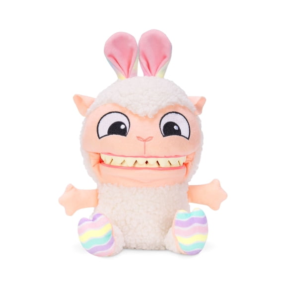 Chatter Chompers Easter Sheep Plush 6.5", Interactive Collectible Toy, Funny Sound Effects, Ages 3