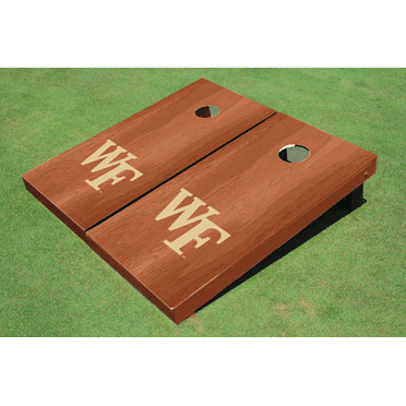 Wake Forest University Solid Rosewood Cornhole Boards