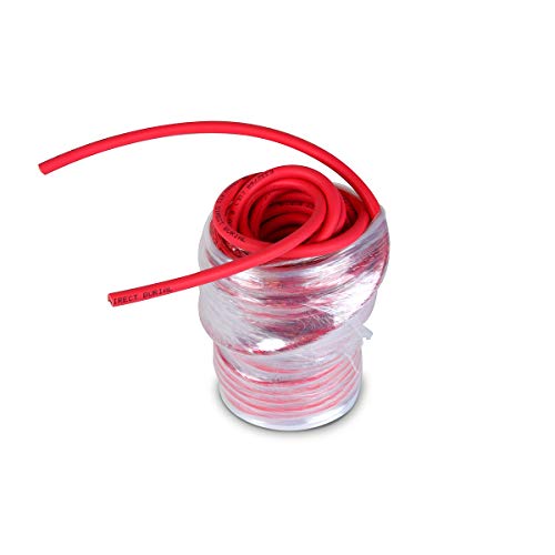 TEMCo 8 AWG/Gauge Solar Cable - Made in The USA 100 Feet Red (Variety of Lengths Available)