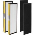 thumbnail image 1 of FLT4825 Replacement Filter B Replaces AC4825 AC4825DLX AC4825E replacement filter (FLT4825 hepa filter b replacement Pack of 2 x HEPA Filters + 2 x Carbon Pre-Filters) by, 1 of 7
