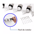 thumbnail image 4 of Colgador Organizador Labg De Escobas Trapeadores 5 Espacios blanco, 4 of 5