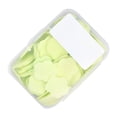 thumbnail image 1 of Wosthever Jabón Papel Mano Desechable Aromas Viaje Portátil Rebanada Flores Baño Camping Tabletas Suministros Baño Mostrada verdejazmín, 1 of 6