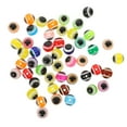 thumbnail image 5 of DECORNIJIA 100pcs Evil Eye Beads For Craft Making Plastic Diy Jewelry Beads For Bracelets Necklaces And Home Decoration, 5 of 8