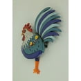 thumbnail image 2 of Allen Designs P1995 Swinging Pendulum Rooster Design Clock Rise N Shine 12 inches x 13.5 inches, 2 of 3