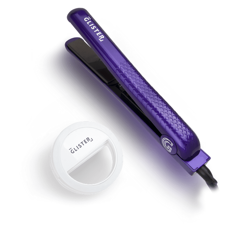 Limited Edition Festival Flat Iron (with Holographic Bandolier Bag – Glister