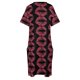 thumbnail image 5 of Vestido elegante con bolsillos sueltos y labios rojos brillantes para mujer, vestido de playa estilo coreano., 5 of 7