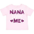 thumbnail image 3 of Inktastic My Nana Loves Me Hearts in Pink Plaid Boys or Girls Toddler T-Shirt, 3 of 5