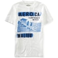 thumbnail image 1 of Aeropostale Surfrider Beach Malibu - Camiseta adornada para hombre, color blanco, XS, 1 of 2