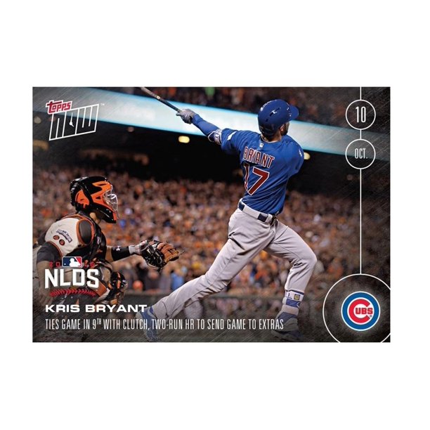 La carta coleccionable supera ahora a Kris Bryant #566 Chicago Cubs MLB