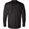 thumbnail image 3 of 8100 Bayside Unisex Long-Sleeve Cotton Tee Pocket Blank Tshirt, 3 of 3