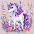 thumbnail image 3 of CafePress - Adorable Floral Unicorn T Shirt - Cute Toddler T-Shirt, 100% Cotton, 3 of 4