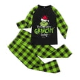 thumbnail image 2 of Pijamas navideños a juego Grinch - TKing Fashion 2024 Nuevos conjuntos de pijamas navideños familiares a juego Grinch, pijamas navideños navideños para parejas, adultos y niños, 8 Años, 2 of 4